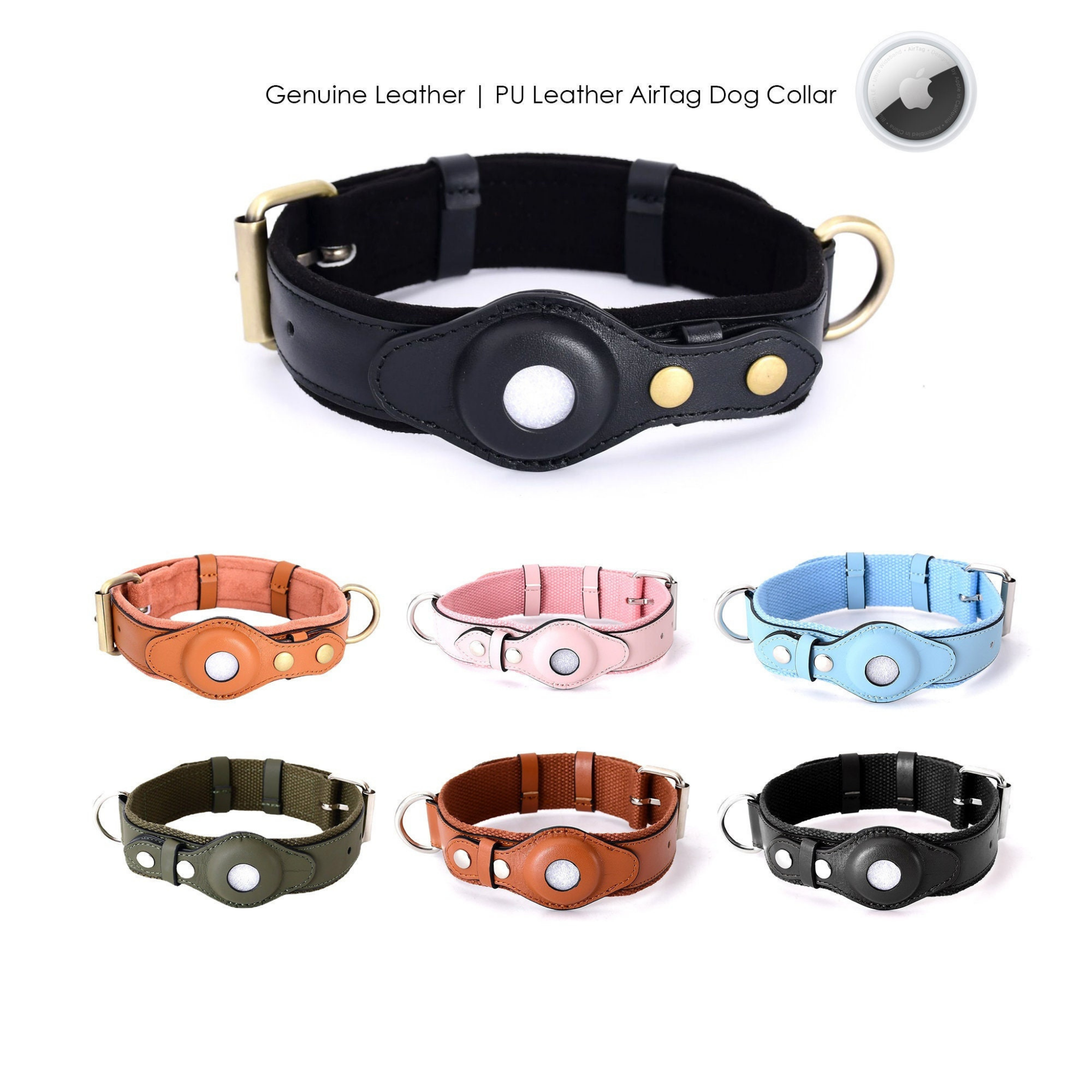 AirTag dog collars