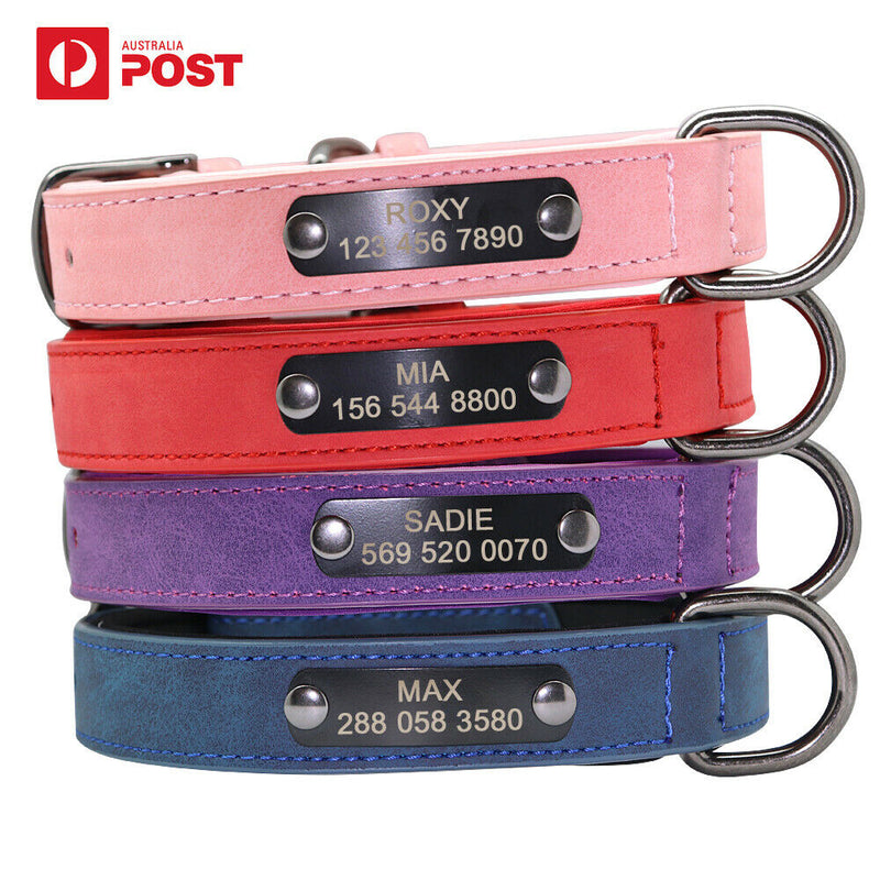 PU Leather Custom Dogs Collar