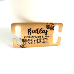 Stainless Steel Slide on Personalized Dog Tag