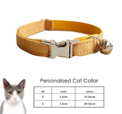 Detachable Bowtie Personalized Pet Collar Set