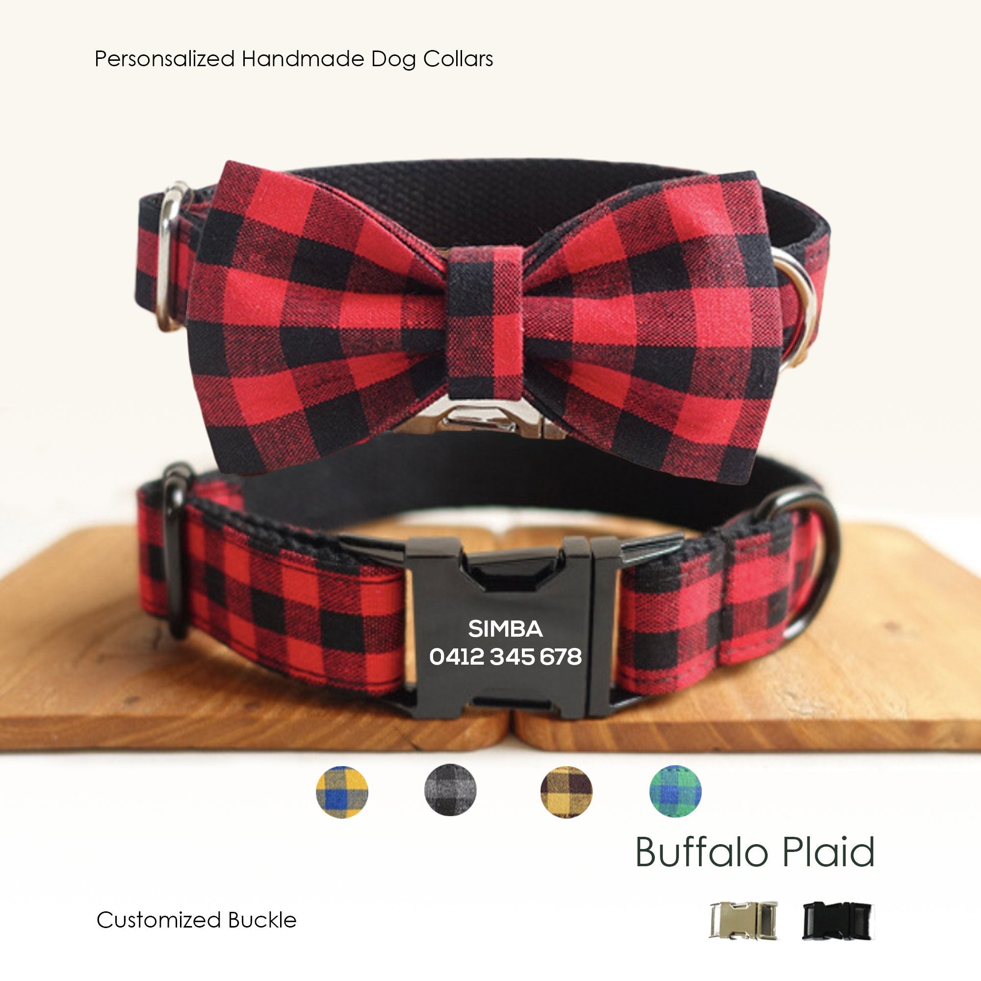 Custom dog shop bow ties